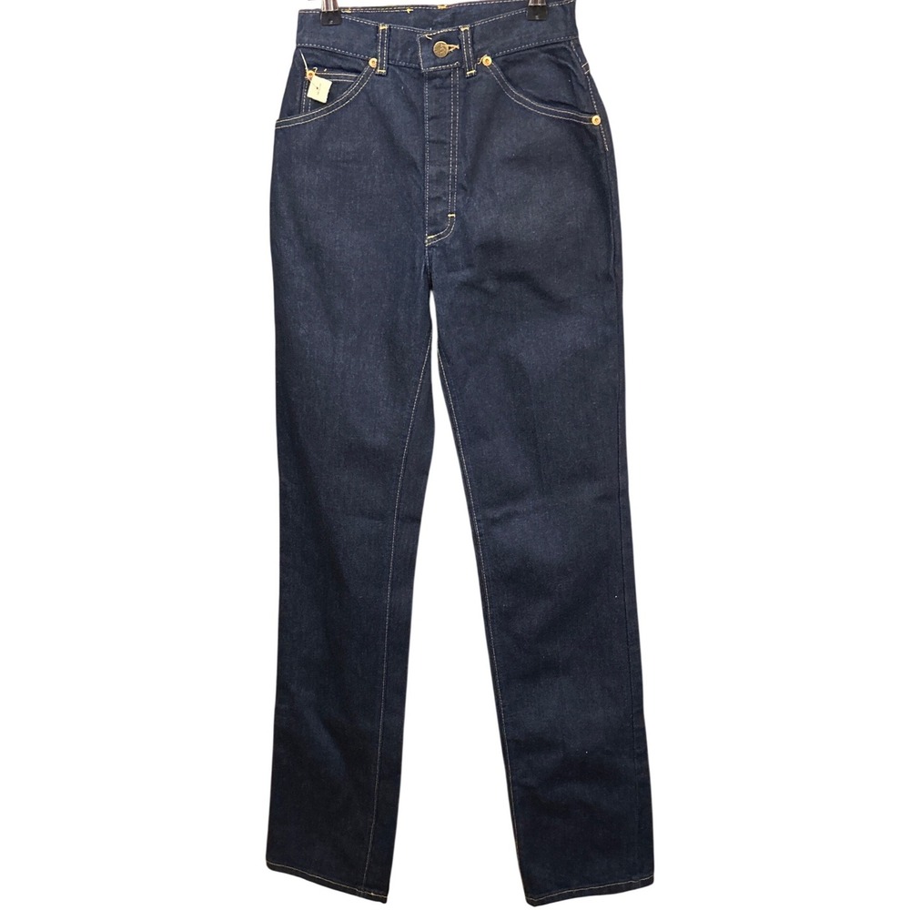 Vintage 80s Lee 302-8749 Jeans Deadstock NWT USA 100% Cotton High Rise Denim